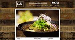 Desktop Screenshot of izakayakou.com